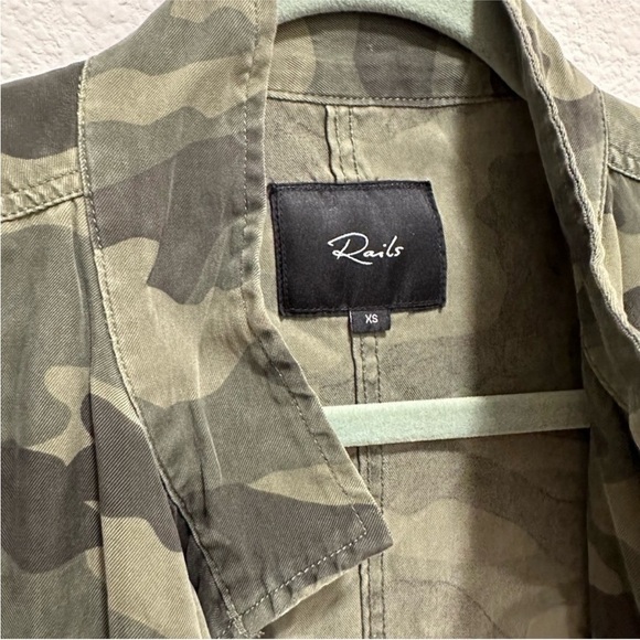 Rails Green Camouflage Jacket - Picture 5 of 10